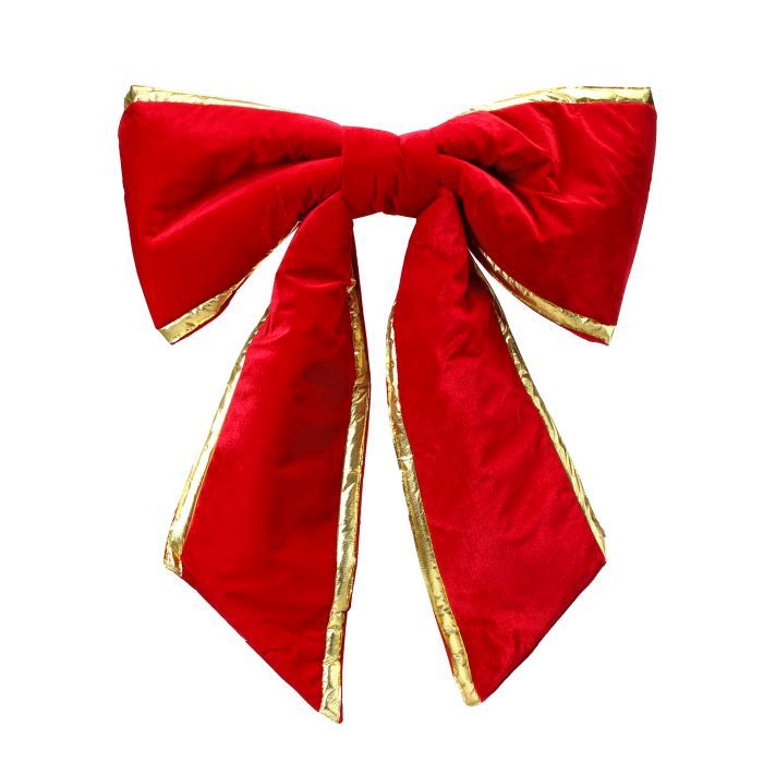 24" Gold Lined Outdoor Padded Bow