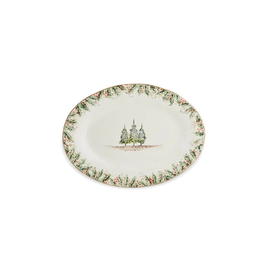 Winter Medium Oval Platter