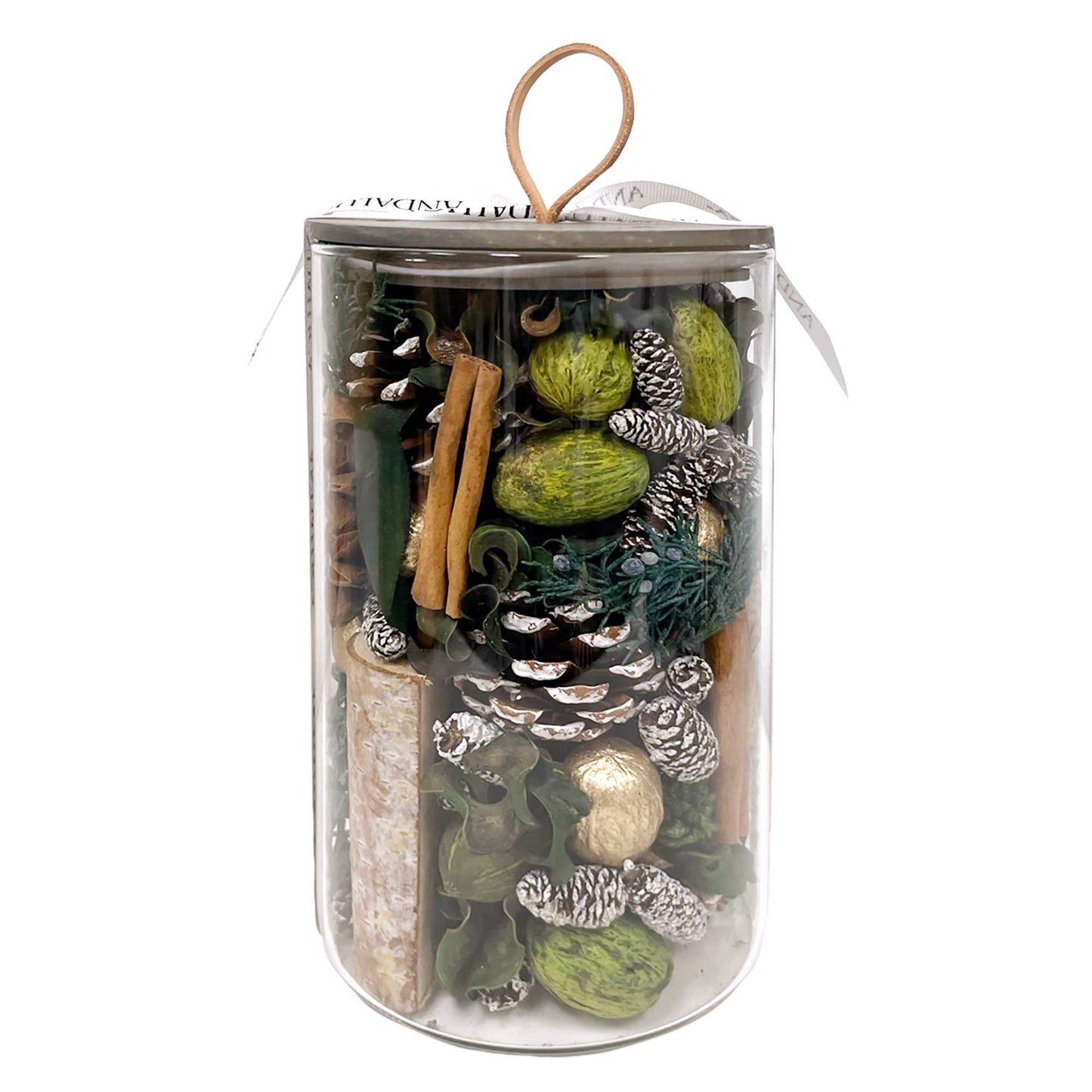 Winter Potpourri Jar