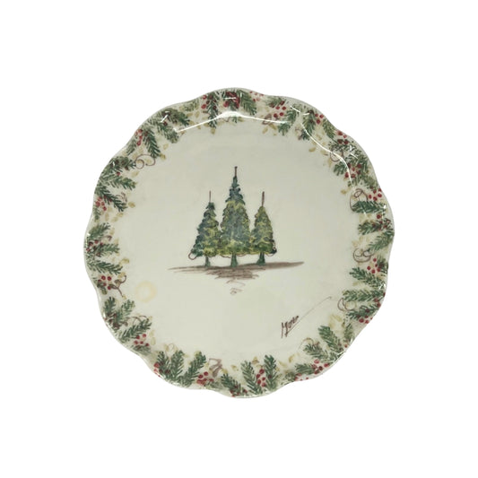 Winter Wave Serve Plate