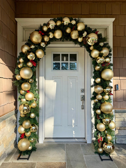 Rental - Free Standing Holiday Bulb Arch