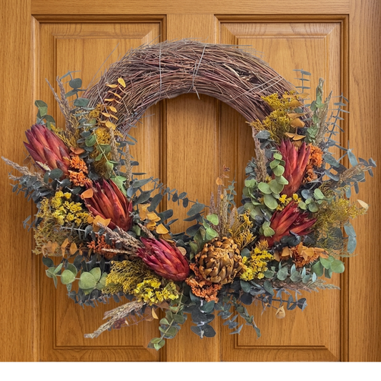 Heirloom Artichoke Wreath 18"