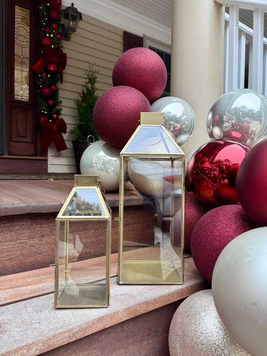 Elegant Brass Lantern