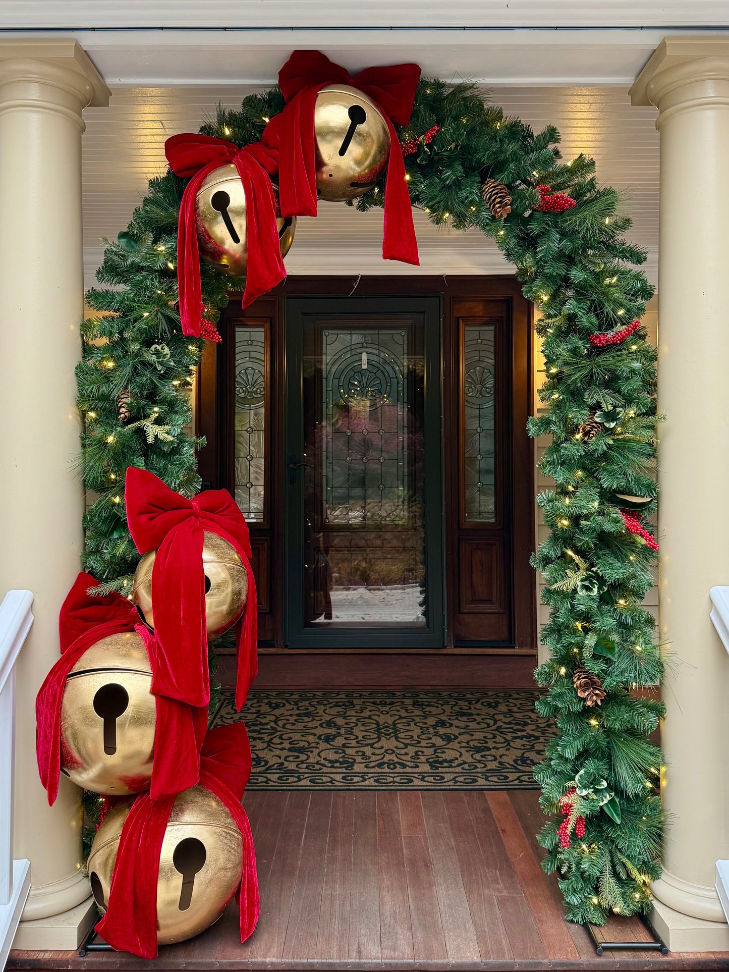 Purchase - Free Standing Brass Bell & Bow Arch