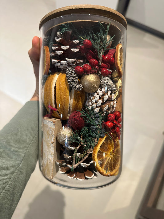 Holiday Potpourri Jar