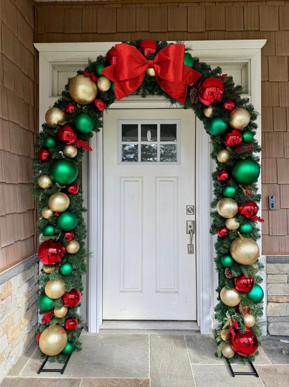 Rental - Free Standing Holiday Bulb Arch