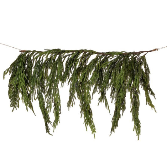 Real Touch Dripping Pine Garland