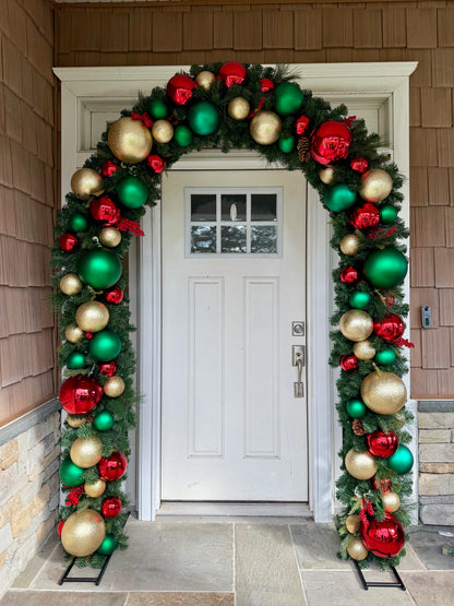Rental - Free Standing Holiday Bulb Arch