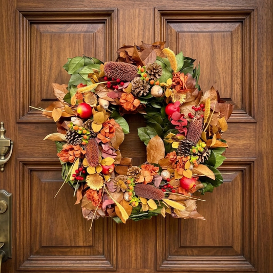 Terracotta Wreath 22"