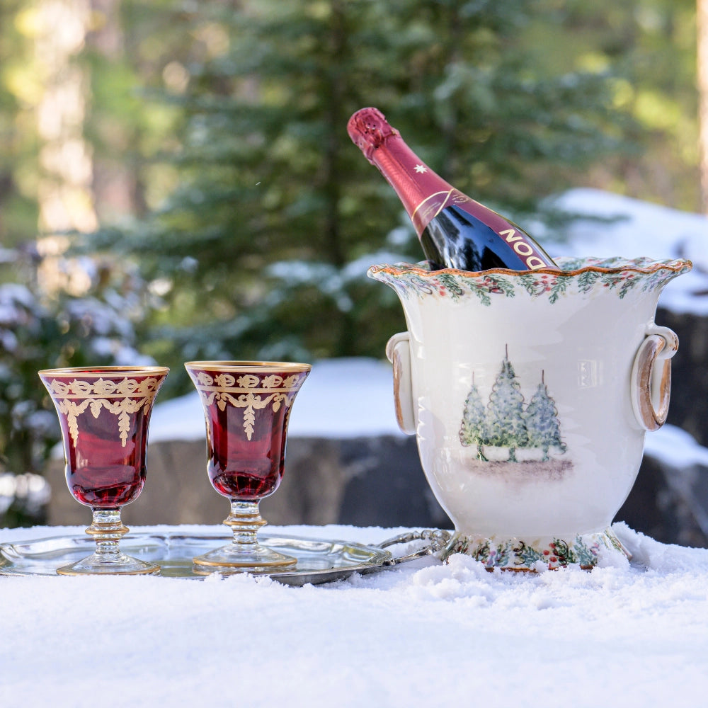Winter Champagne Bucket