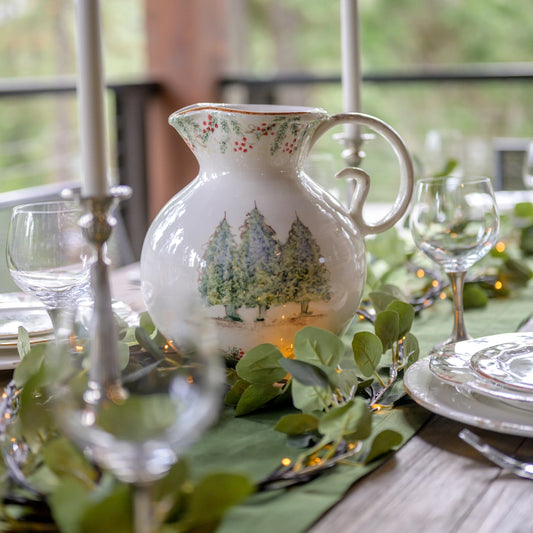 Winter Large Pitcher