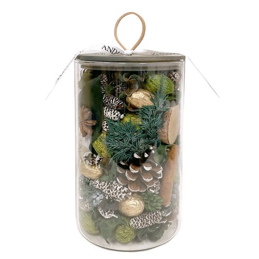 Winter Potpourri Jar