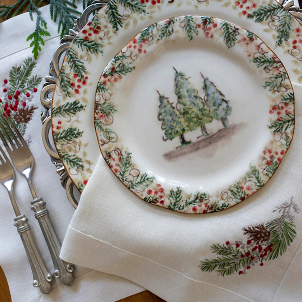 Winter Dinner Plates